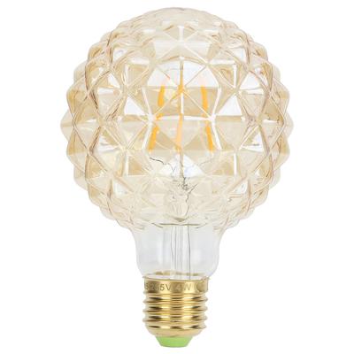 G95 Retro Glühbirne E27 Einzigartige Form Vintage Filamentlampe Glühbirne 4W 220V 360lm Warmes Licht