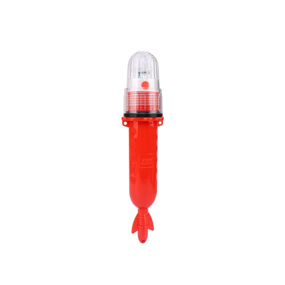 Floating LED Fishing Lights Monochrome Flashing Buoy Signal Light Fish Finder