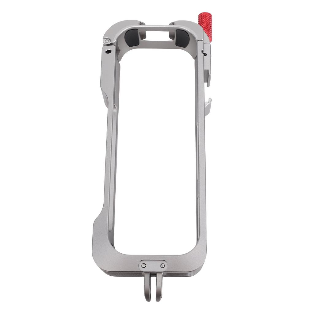 Protective Cage Fit for Insta360 X5 Action Camera Aluminum Camera Housing Case Frame with Cold Shoe Mount 1 4 Inch