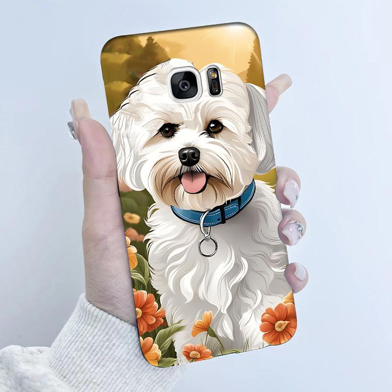 For Samsung Galaxy S7 S7Edge Case Soft TPU Silicone Cover Cute Astronaut Panda Phone Case For Samsung S7 S 7 Edge Coque Funda