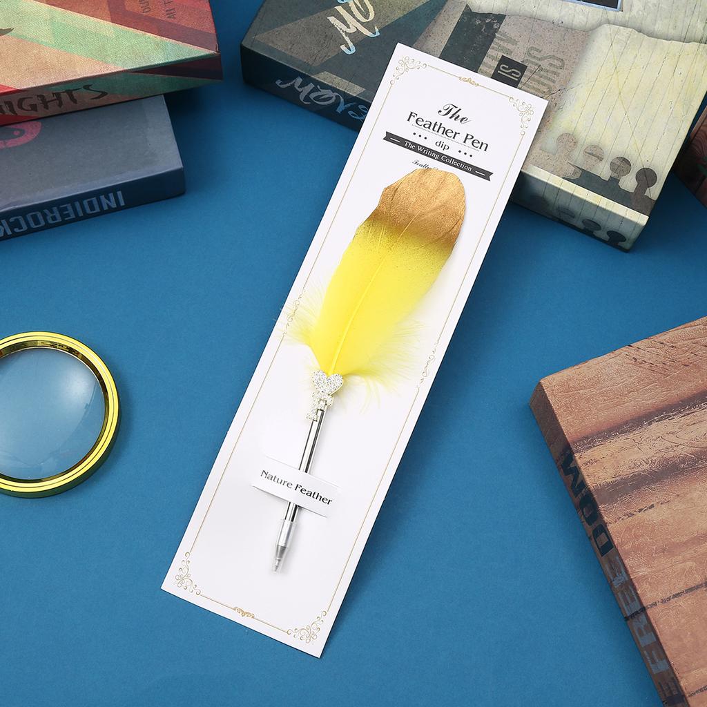 Creative Spray Gold Quill, Ballpoint Pen, Neutral Pen, Graduation Gift For Classmates And Teachers, Wedding Signature Pen