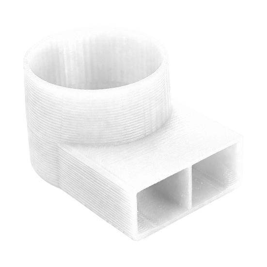 RV Heating Air Diffuser, Caravan Heater Outlet Vent Cover with Airflow Director, 3D Printed Heat Deflector for Camping