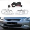 Clear Bumper Driving Lamp Fog Light + Switch Fit For 03-07 Honda Accord 04-08 Acura TL