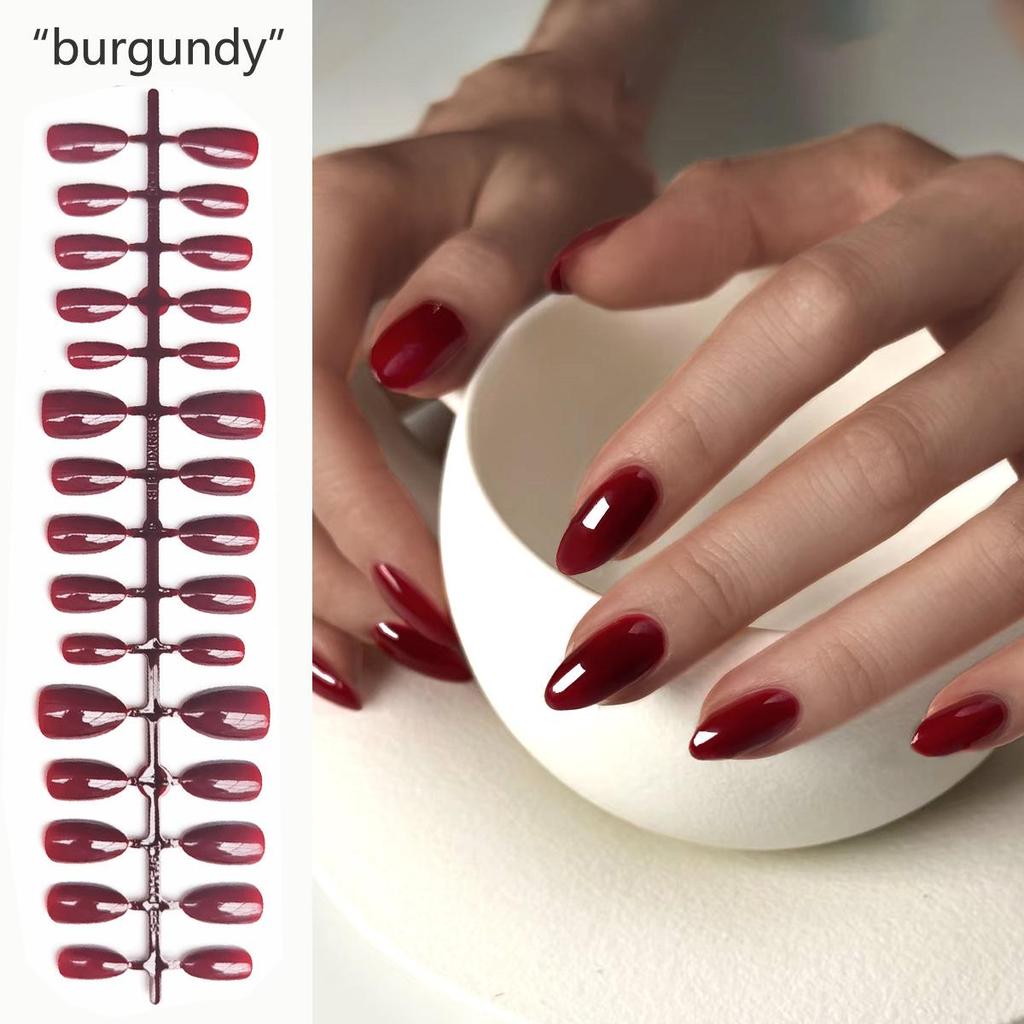 Trending Wearable False Nail Tips Set - Press-On Nails