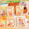 Kawaii Stationery Office Accessories School Supplies Mini Portable Notebook Agenda Notepad Back To School Bear Memo Pads