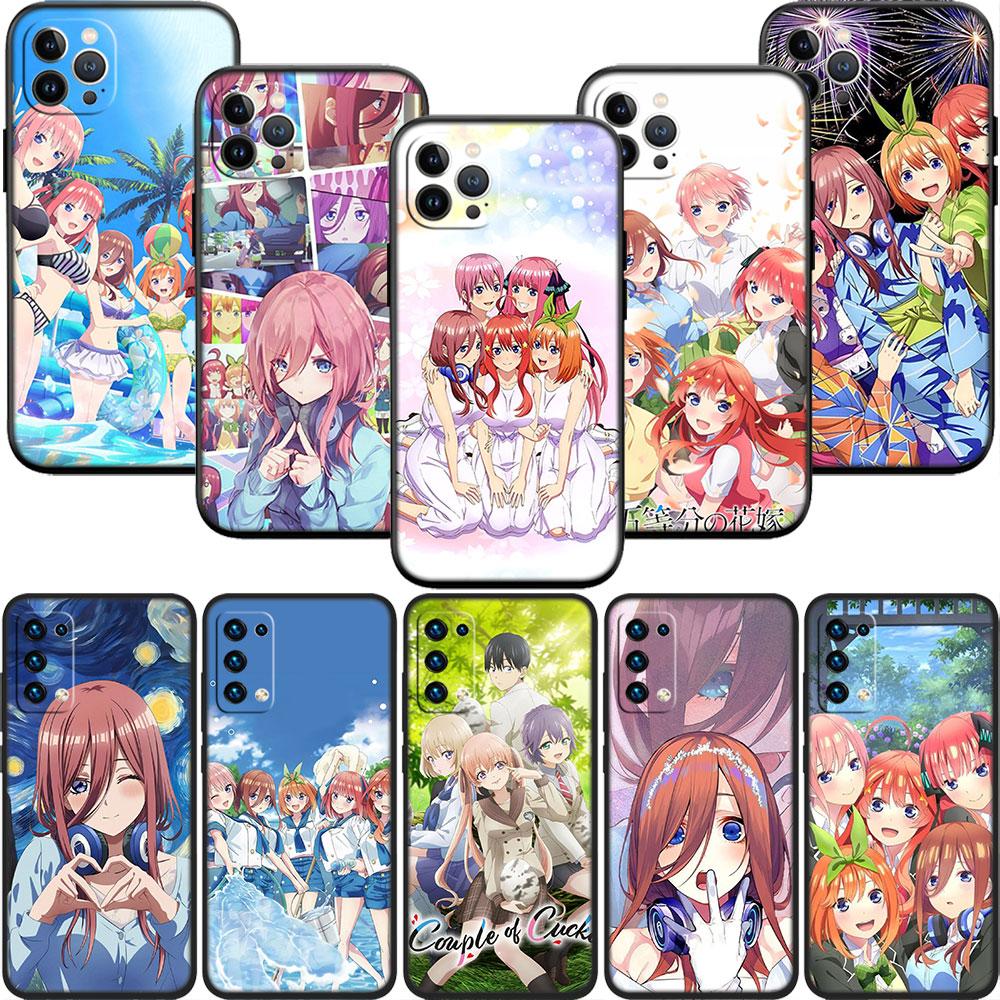 CJ78 Miku Nino Itsuki Nakano Soft Shell Phone Case for iPhone SE X XS XR 11 16E 17 Pro Max Air 8 7 6 6s Plus