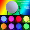 Waterproof LED POI Ball Colorful Luminous Belly Dance Throwing Ball Spinning Balls  Xmas