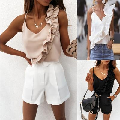 New Summer Women's Sexy Sexy Backless Design Halter Top