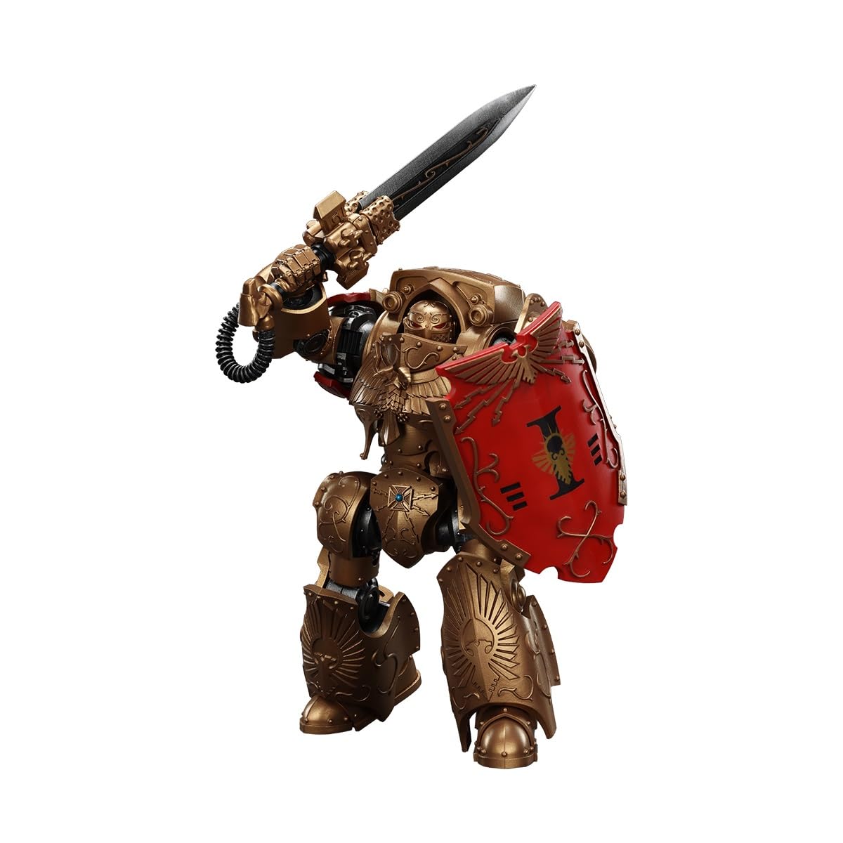 

JOYTOY Warhammer Legiocustodes Contemptor Galatus Dreadnought Scale Action Figure 1/18 (Assembled)