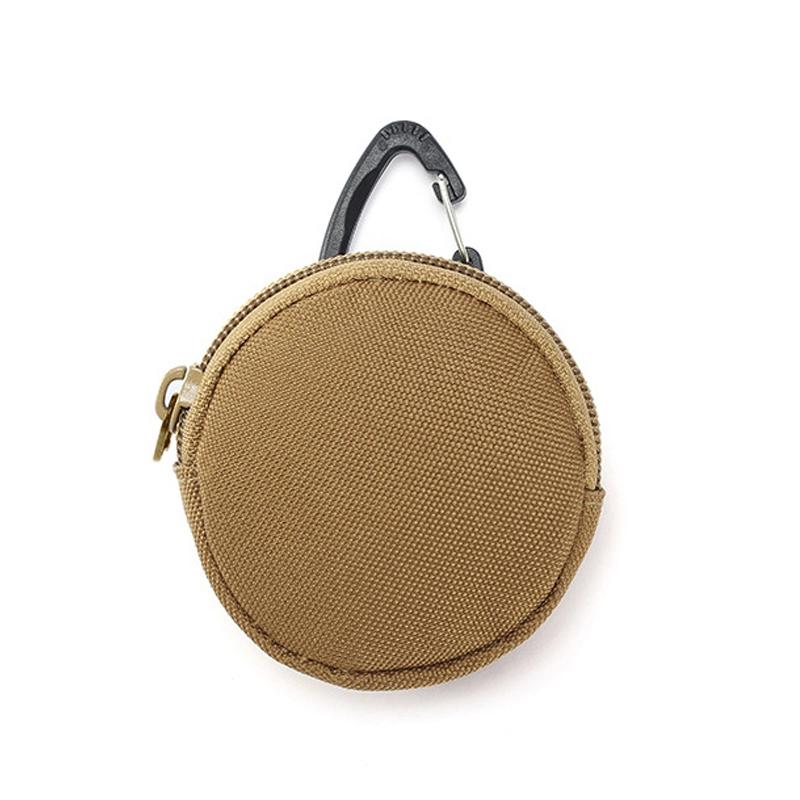 Tactical EDC Men Key Wallet Pocket Outdoor Usb Cable U-Disk Earphone Storage Bag for AirPods Freebugs Headphone Protective Case