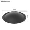 1Pcs Durable 30-150mm Speaker Dust Cap Woofer Black Cone Cover PP Matte Audio Speaker Protector Speaker Accessories