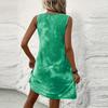 Women's Summer Spaghetti Strap Elegant Vacation Flowing Loose Beach Dress