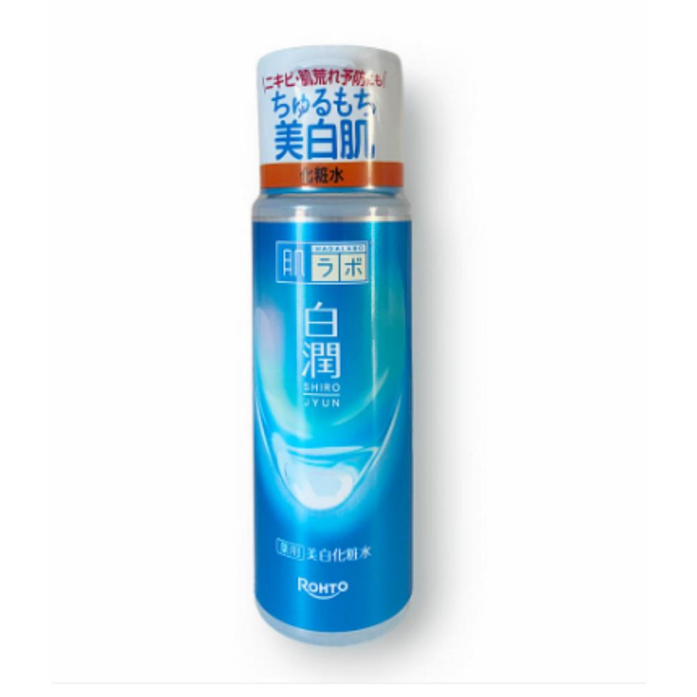 Hada Labo Shirojyun | Осветляющий лосьон | Кристальное сияние + Уход за темными пятнами | 170 мл Обновленный для чувствительной кожи
