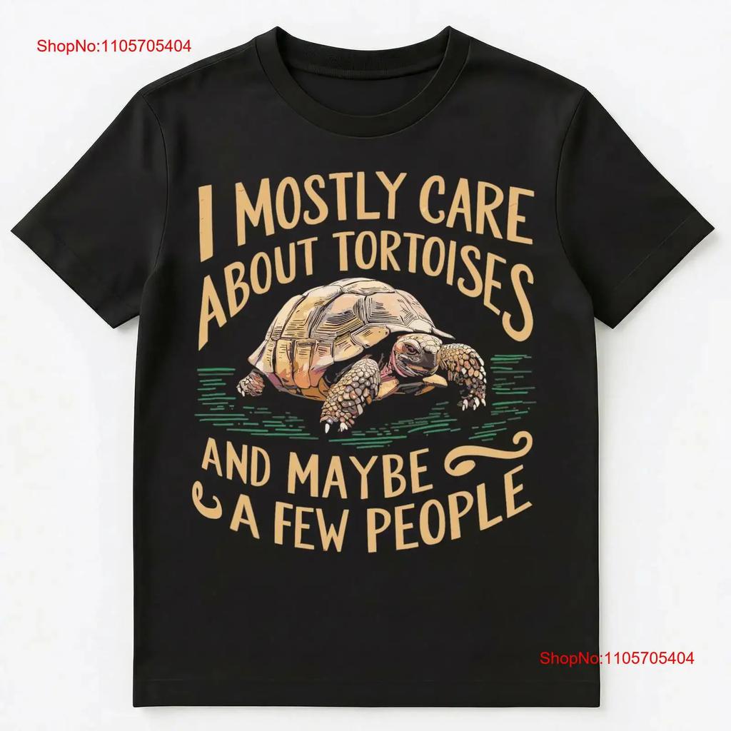Funny Tortoises T Shirt Vintage Breathable Soft Stretched Versatile Graphic Top For Everyday Wear