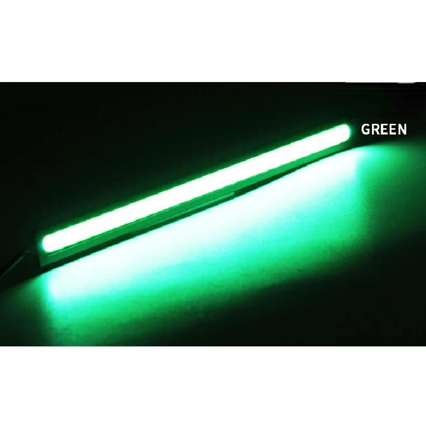 10PCS 17CM LED DRL Waterproof Driving Daytime Running Lights Strip 12V COB LED Car Aluminum Stripes Lights