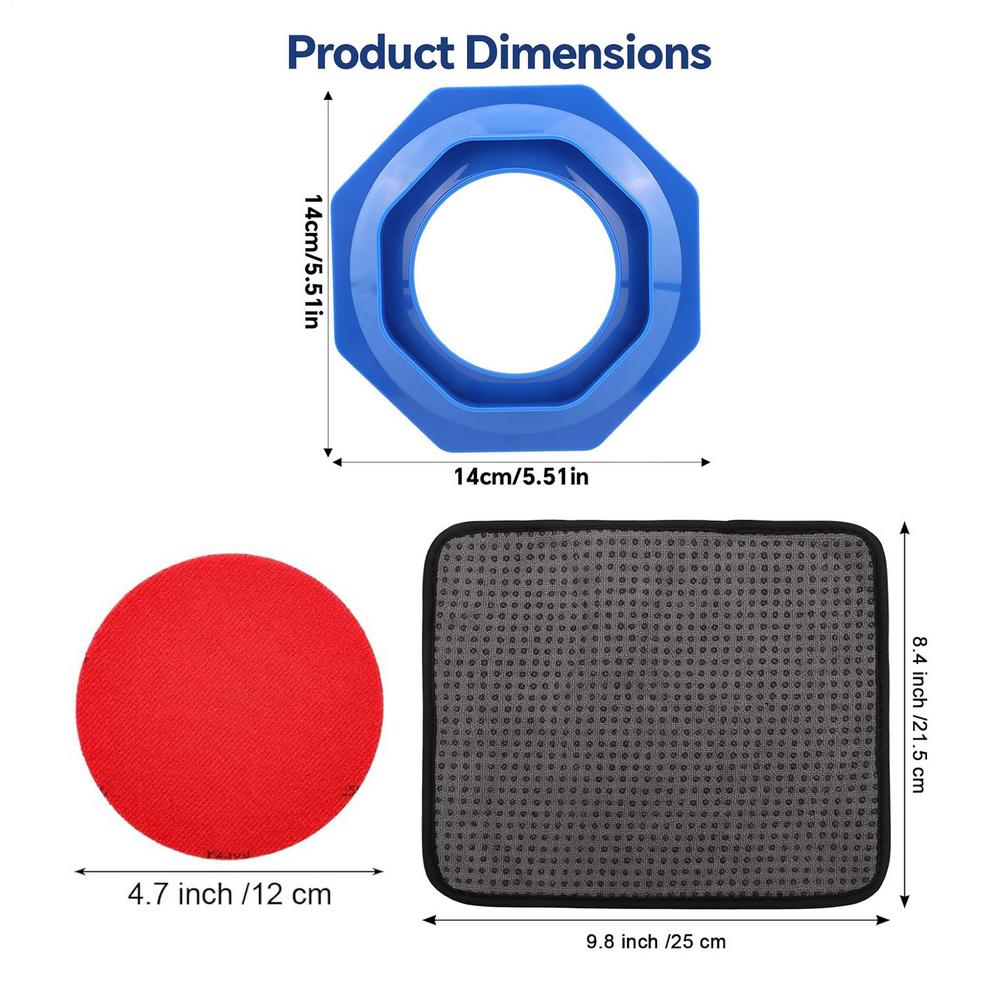 Bowling Ball Polishing Kit Reusable Bowling Cleaner Accessories Universal cleaning set For Bowling Enthusiasts Competition Care