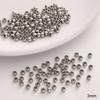 Stainless Steel Smooth Round Spacer Beads for Handmade DIY Bracelets & Necklaces