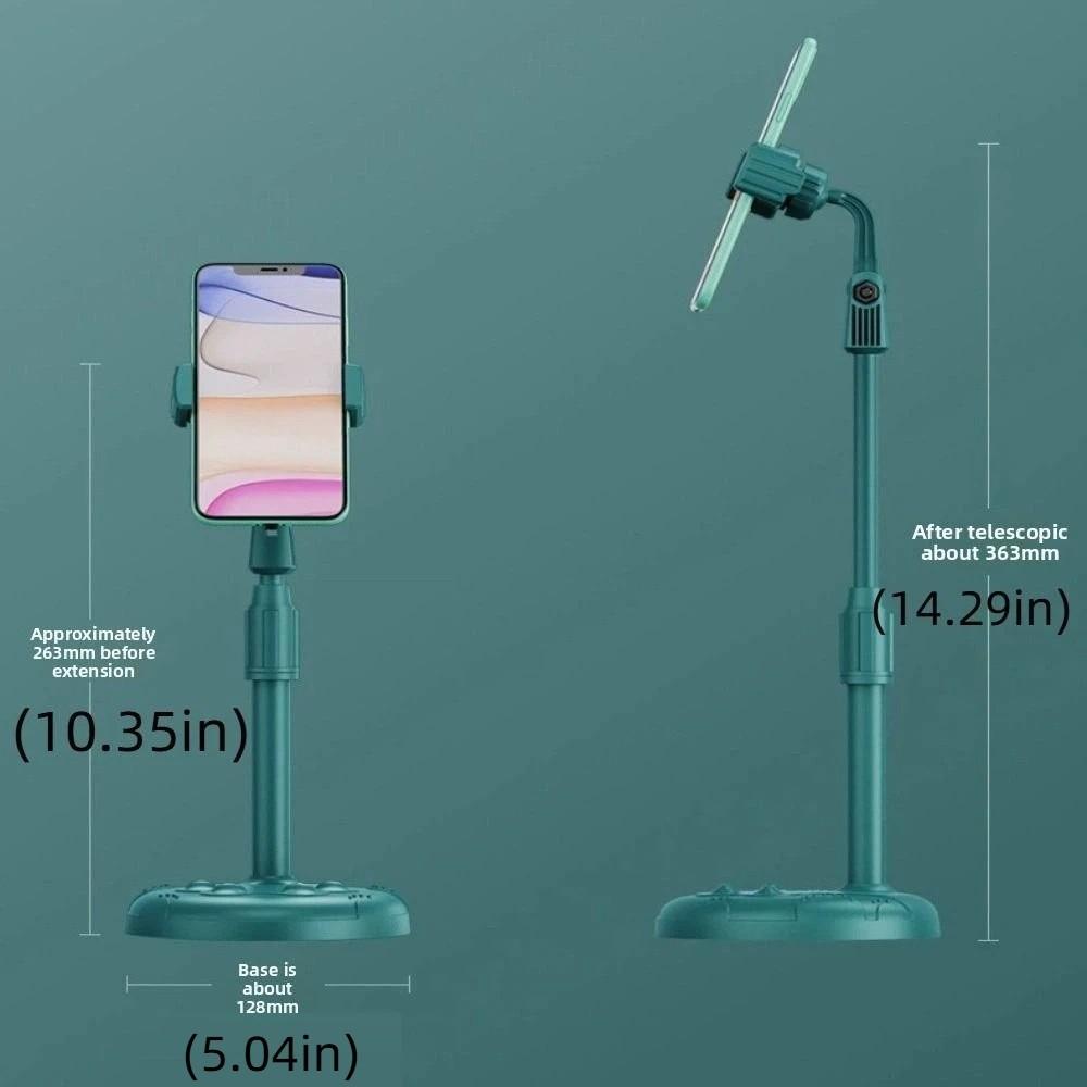 Stable Base Telescopic Phone Stand Adjustable Height Mobile Phone Bracket  Phone Accessories