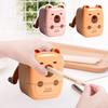 Hand-cranked Capibara Pencil Sharpener Automatically Enters Lead Anti Sticking Lead Pencil Cutter Pencil Sharpener