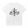Jesus Save My Life Print Unisex T Shirt Summer Short Sleeve O Neck Loose Unisex Tshirt Tops Clothes Camisetas Mujer