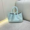 Nuova tendenza moda primavera ed estate borsa a tracolla intrecciata borsa a cesto di cavolo borsa in pelle borsa da donna borsa a tracolla