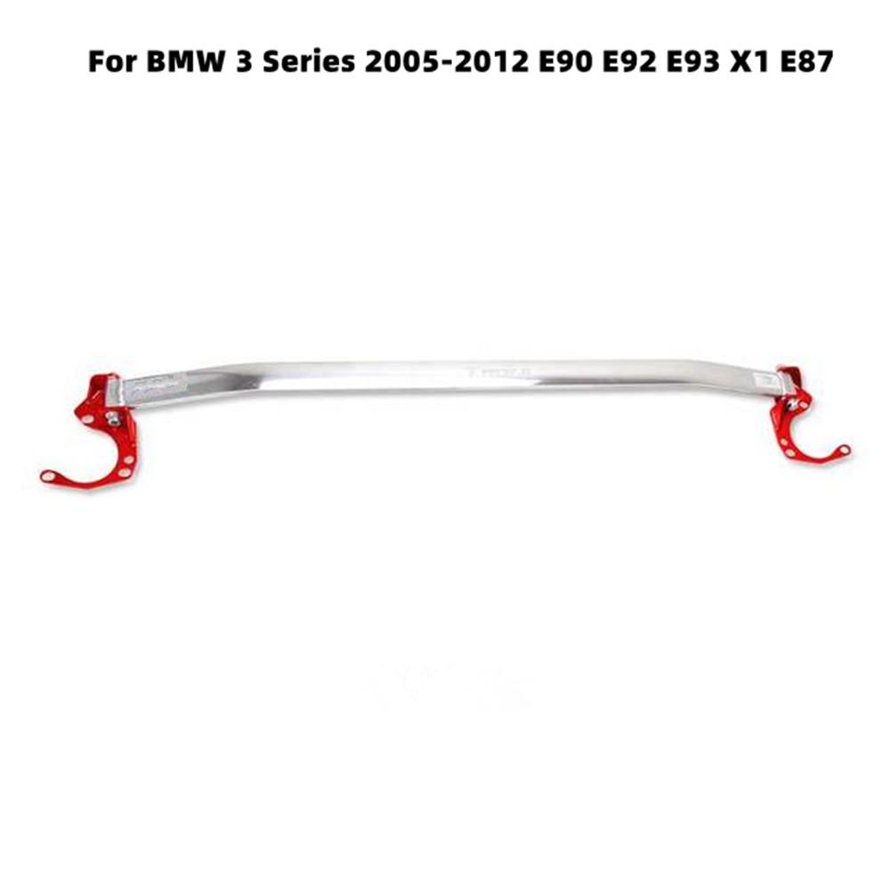 For BMW 3 Series 2005-2012 E90 E92 E93 X1 E87 Front Strut Bar Aluminum Alloy Cabin Balance Bar Body Reinforcement Accessories