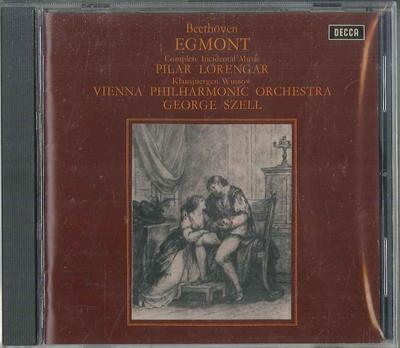CD BEETHOVEN HANDEL PILAR LORENGAR   Egmont Water Music Etc. PROC1687 DECCA Japan Classical Used