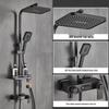 YiBei Digital Thermostatic Square Shower Set