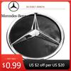 Autoaufkleber Für Benz AMG Der Stern-Logo-Plakette für den Kühlergrill Spiegelunterseite 3D ABS-Logo für Mercedes-Benz für Mercedes-Benz W177 X25