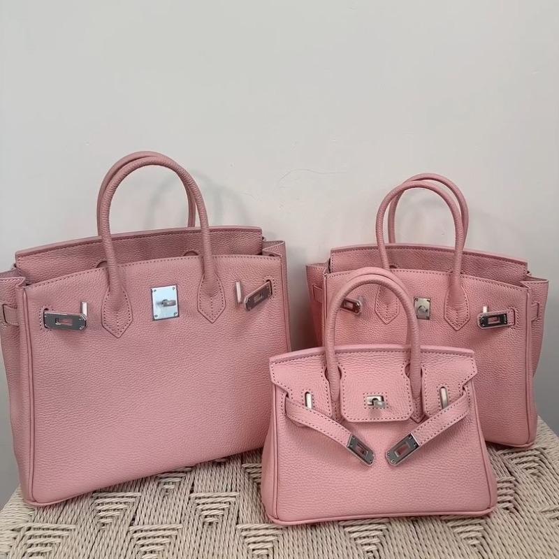 Togo eerste laag rundleer platina tas lychee patroon zilveren gesp handtas high-end slot lederen schouder crossbody dames tas