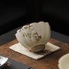OLOEY Ru Kiln Cute Cat Ceramic Tea Cup