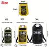 40L Floating Dry Bag for Kayaking Swimming Beach Waterproof Water Sports Rafting Boating Backpack Mesh Kayak Roll Top Travel Bag
