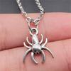 Dragon Snake Spider Gothic Pendant Antique Bronze Metal Daughter Choker Necklace Hot Sale