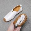 Leather Men Water Beach Sandals Summer Outdoor Casual Closed Toe Sports Sandals Non-slip Soft Hiking Wading Sneakers PLUS SIZE 48