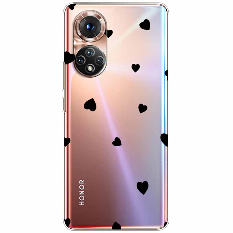 Clear Soft TPU Cover For Honor 50 Pro Lite Case Honor70 5G New Silicone Transparent Funda for Huawei Honor 70 5G Honor50 Coque