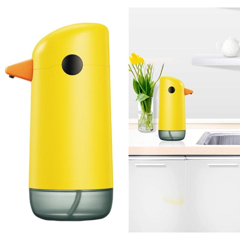 Soap Dispenser Quick Response Sensor Easy Installation Duck Shape Liquid Dispenser for Restaurants and Retail Stores
