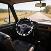 Steering Wheel Cover Accessories Neoprene Cover, Breathable Non-Slip Easy To Tall Suitable For Women Men, 14.5-15.5 Inch For Car SUV Van Truck