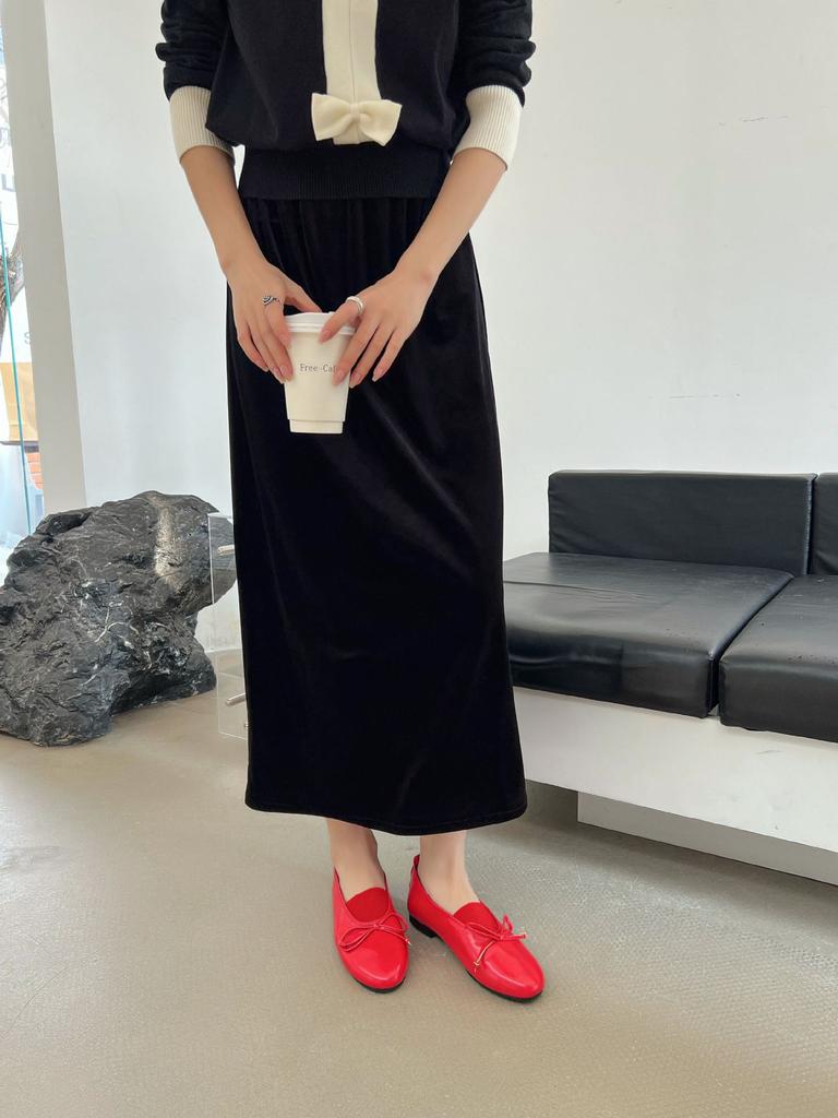 2025 Autumn and Winter New Simple Single Shoes French Style Women's Flat Bottom Breathable Glossy Soft Bottom Mary Jane Casual Shoes