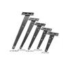 Shaped Paint Furniture Gate Accessory Garden Hinges Hardware Tee Hinge Black Iron Cabinet Shed