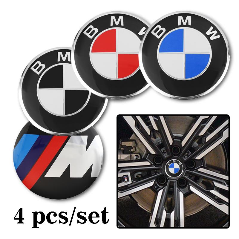 Car Wheel Center Hub Sticker Emblem Accessories For BMW X1 X2 X3 X5 X4 X6 X7 G30 G20 G32 G11 G12 F40 F30 F20 F10 F34 F07 F44 F45 RL2
