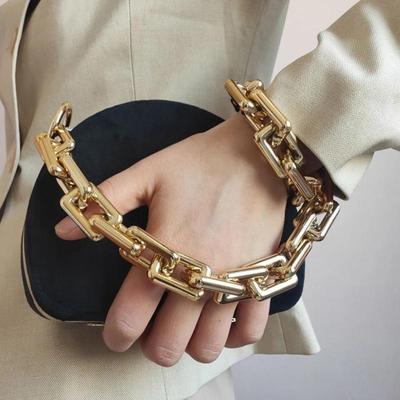 Veelzijdige Tas Ketting Brede Ketting Gouden Luxe Mode Tas Accessoires Mode Hete Verkoop Tas Ketting Sfeer KTY