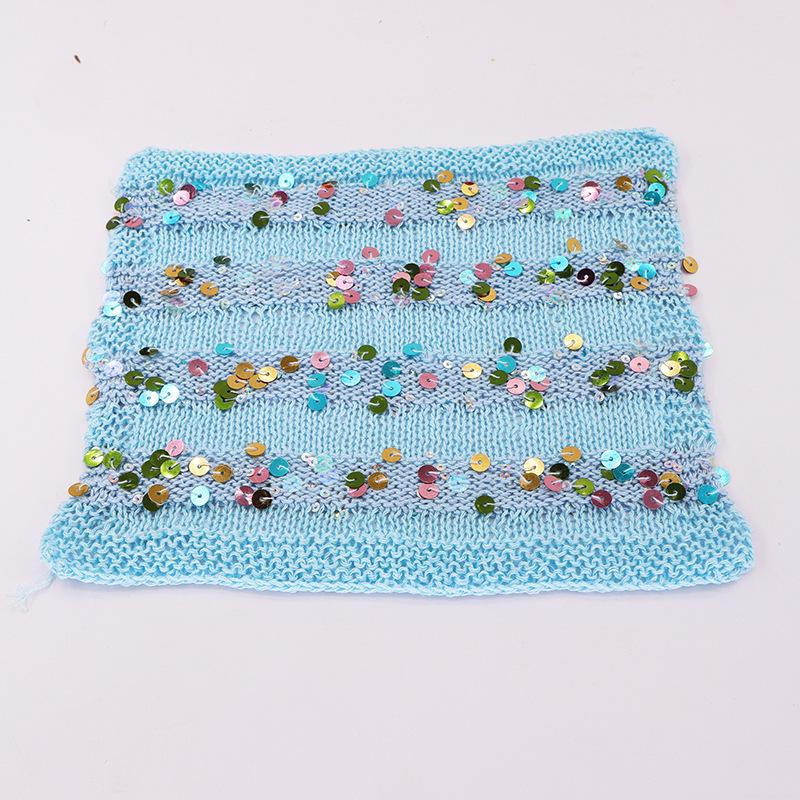 Siyue Ukraine Hand-Woven Cotton Sequin Yarn Fantasy Bead Wool Ball