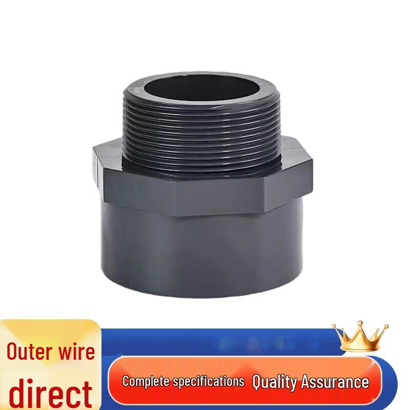 Sanyou UPVC External Thread Direct Connector