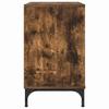 Nightstand Smoked Oak 63.5 x 36 x 61 cm Particleboard