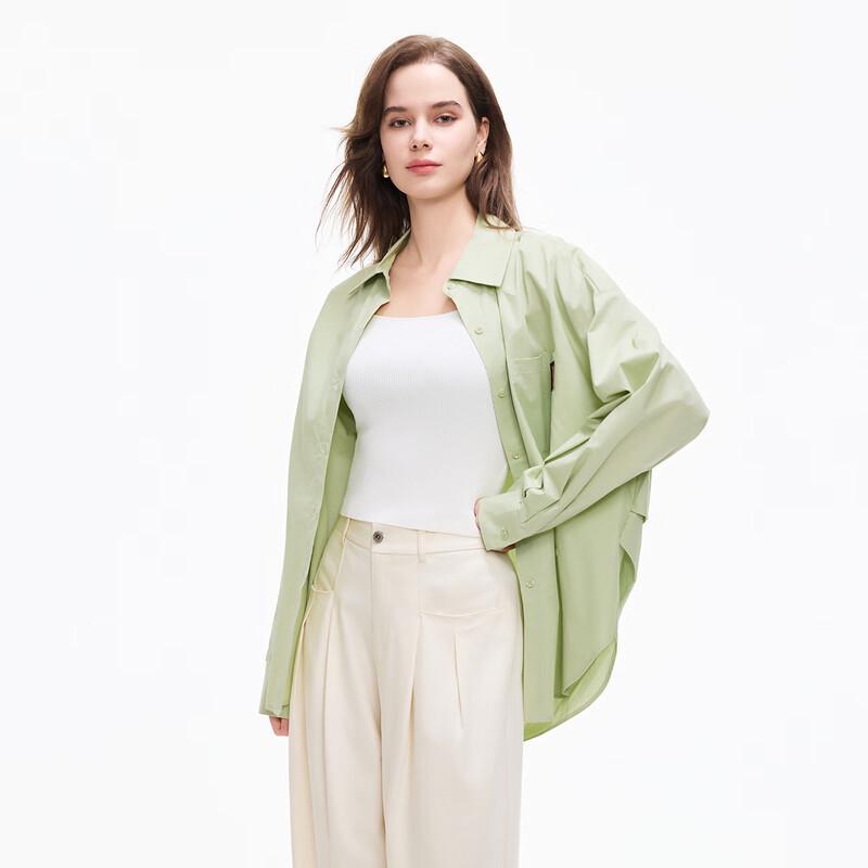 Shetu Korean Style Commuter Long Sleeve Shirt L