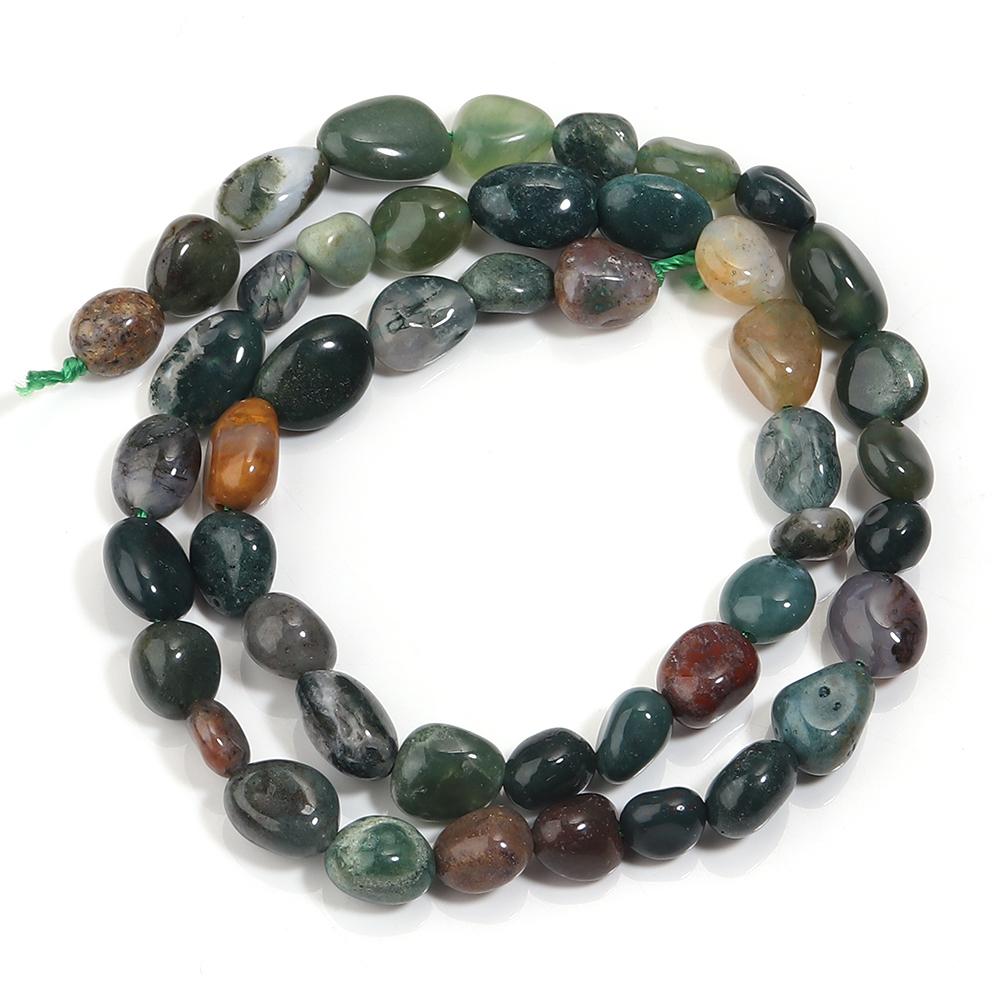 5-10mm Natural Irregular Stone Beads Agates Opal Jade Loose Spacer Beads For Making Jewelry DIY Bracelets Necklace Accessories