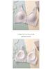 Underwire-Free Front Closure Bra for Middle-Aged & Elderly - Lightweight, Easy-Off, Solid Color Design