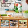 Acrylic Beverage Kettle Support Bracket Transparent Container Support Platform  Home