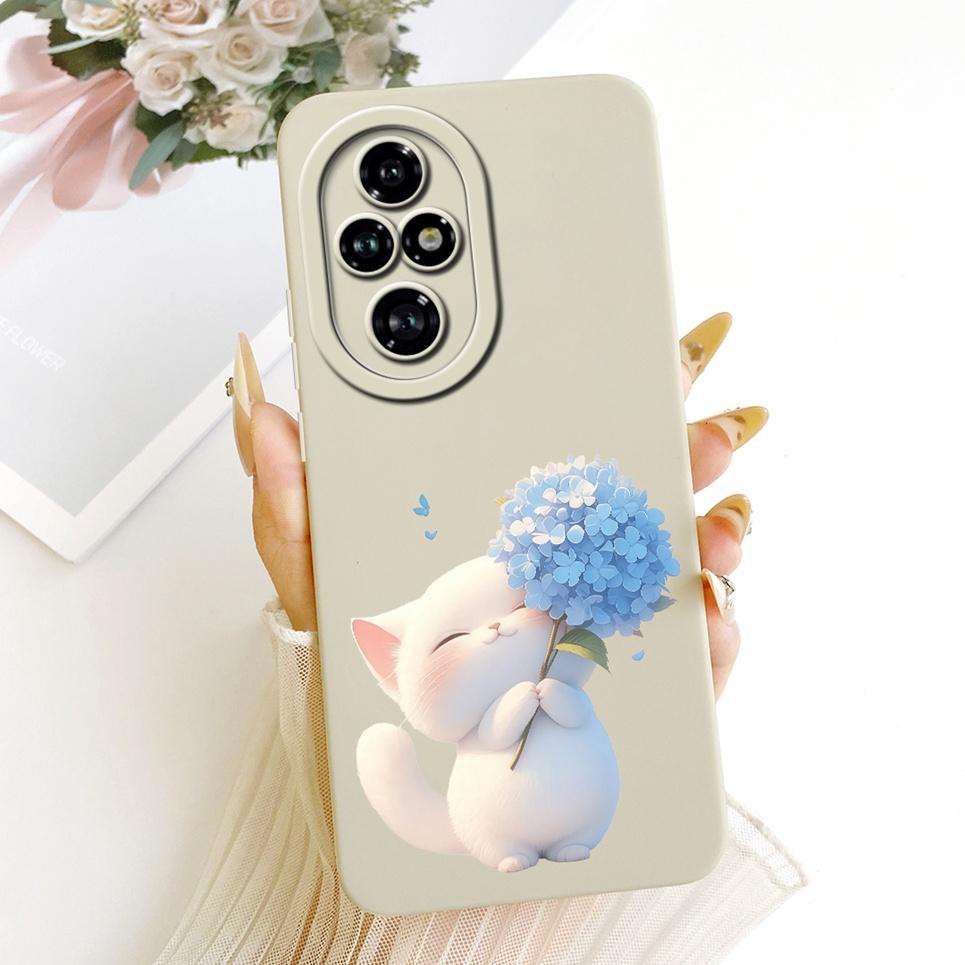 For Huawei Honor 200 200Pro 200Lite Phone Case Daisy Flower Butterfly Bow Pattern Casing Soft Silicone Shockproof Back Cover