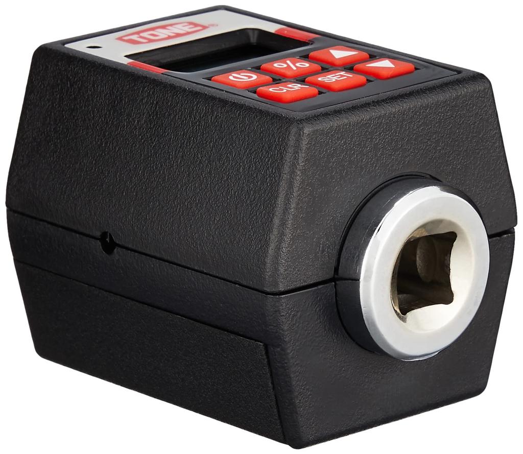 TONE Handy Digital Torque Wrench 135 H3DT135, 9.5mm (3/8") Drive, Black, N m